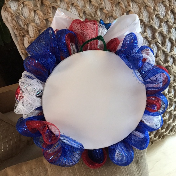 Homemade independence Wreath - Picture 2 of 2